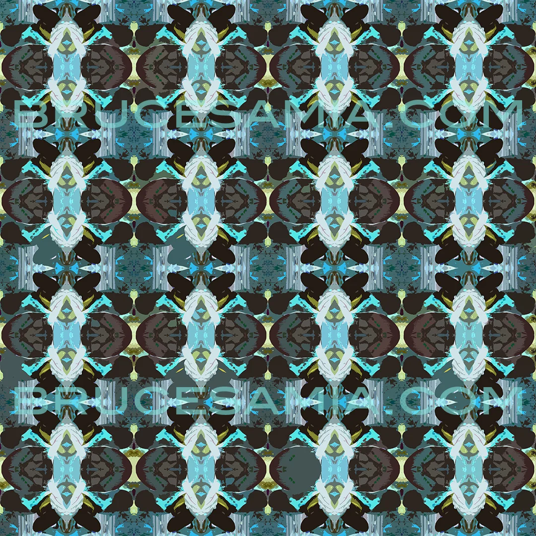 6.pagoda-flower-teal-24x24