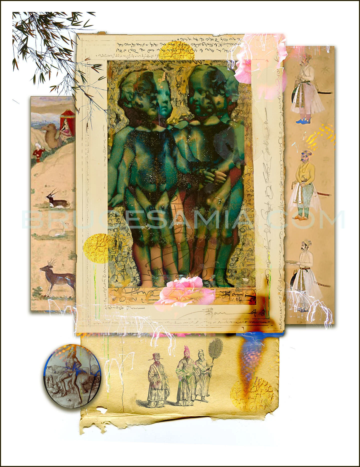 1.THE TWINS-collage-scan-17x22.jpg