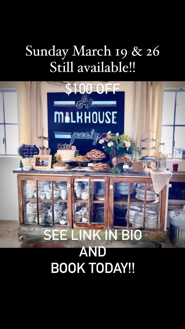 Floral Design Milkhouse Party