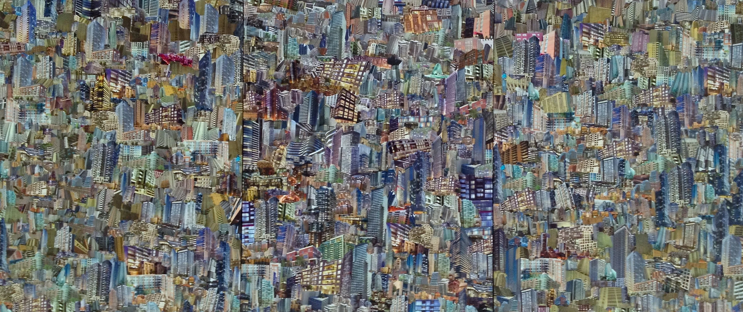 Condoscape (colour triptych)