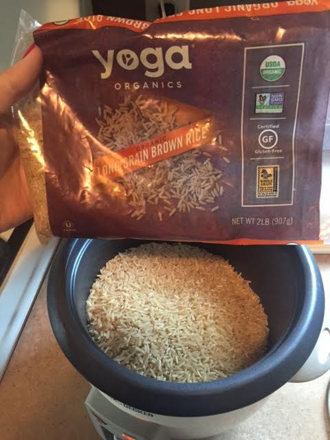 I used about 2 cups of rice to feed 5 of us tonight. (We don't have 3 of the kids with us for dinner tonight)