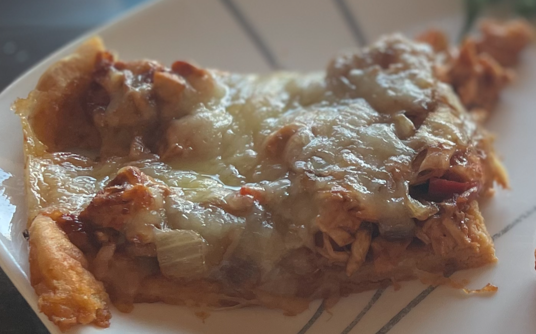 Pizza BBQ au poulet - sans gluten