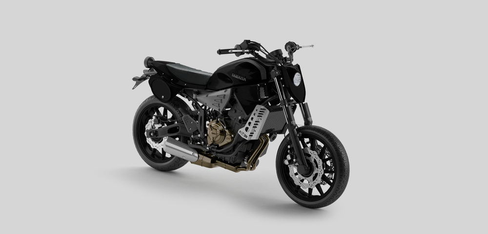 Yamaha XSR700 Flat Track style — MEISTER ENGINEERING