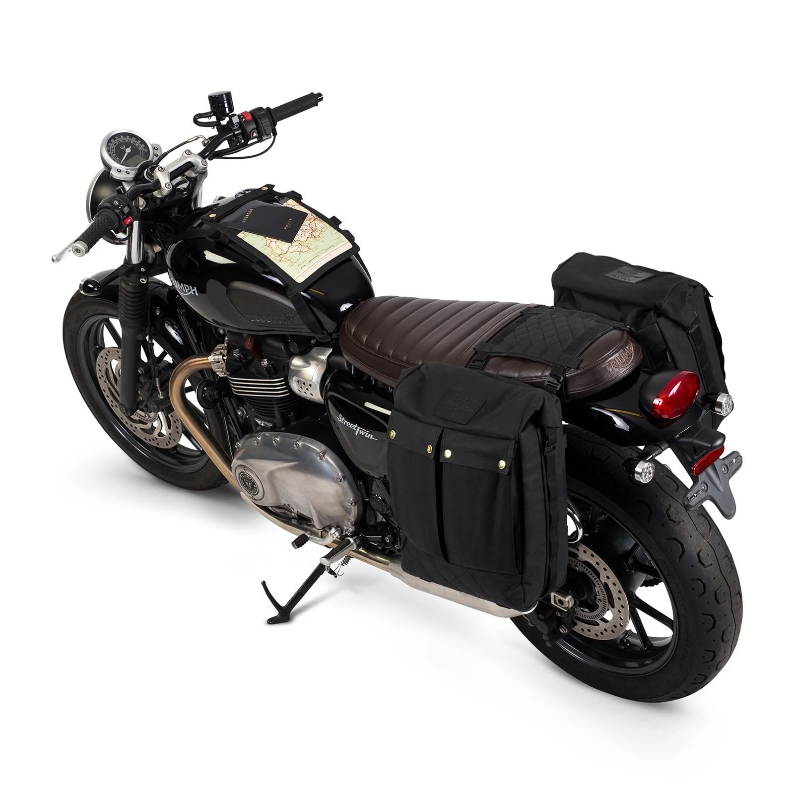 Malle Triumph Pannier Rails Black 03
