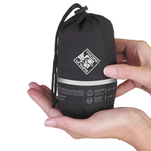 Tucano Nano Rain Jacket Black Unisex Bag