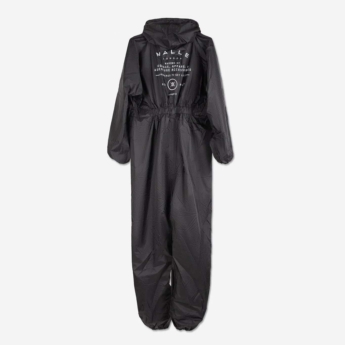 Malle Hurrican Suit Black Unisex Back