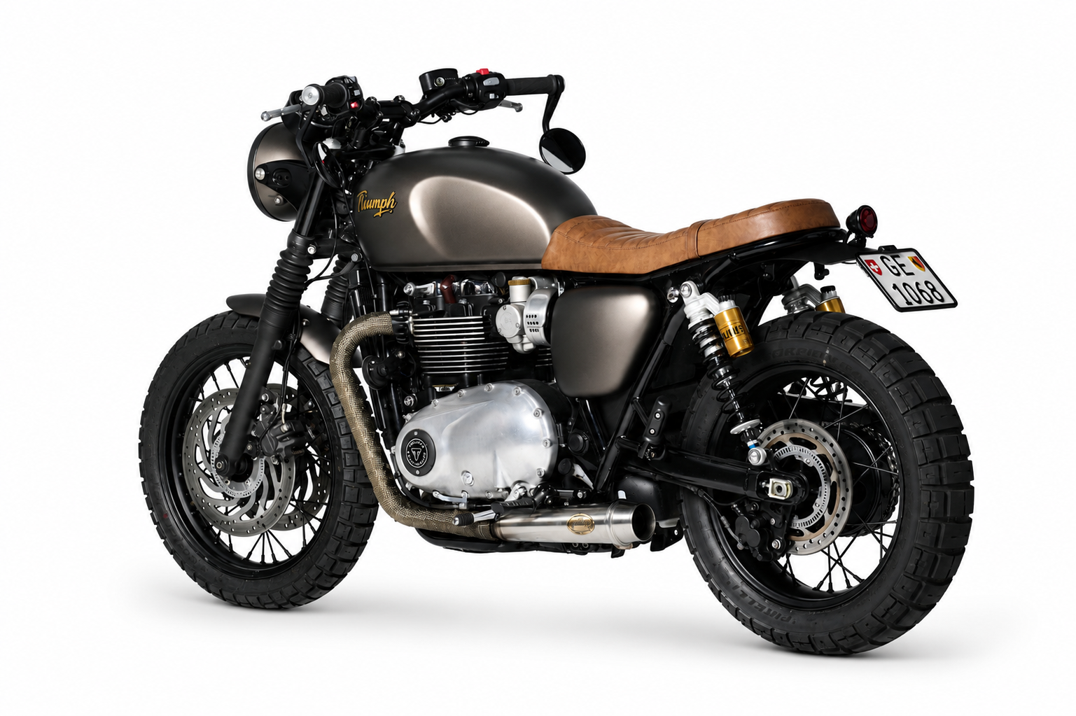 Triumph Bonneville T120 Meister custom