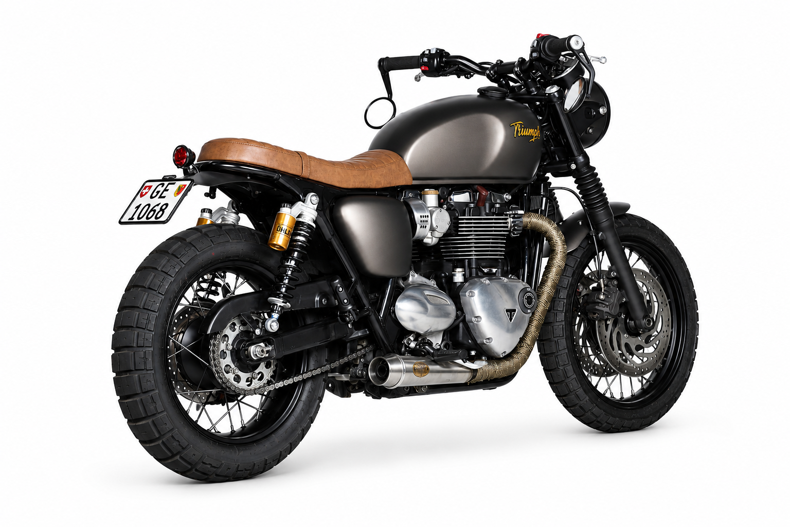 Triumph Bonneville T120 Meister custom