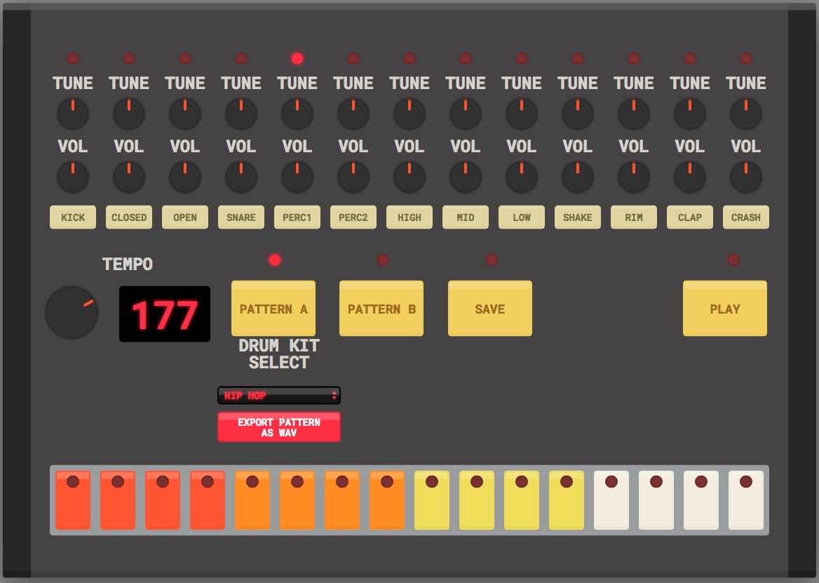 Sites We Love :: DreamPipe - ROLAND TR-808 BEAT MACHINE