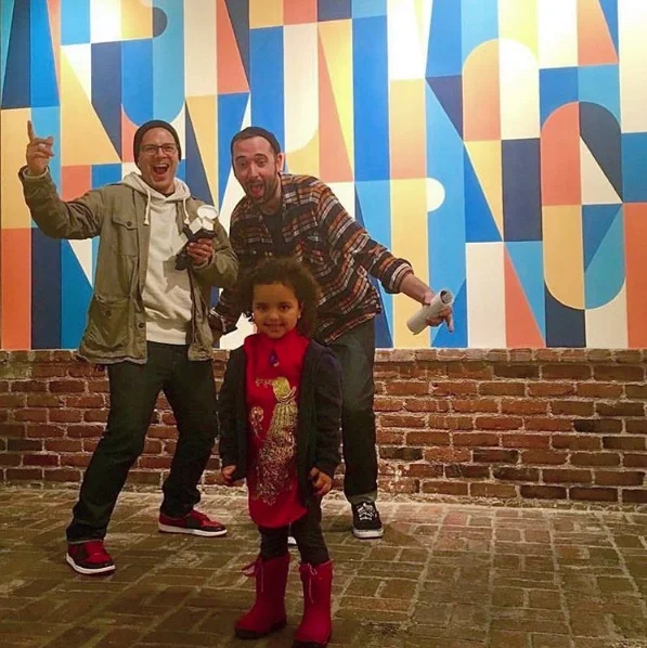 Mike, Luna and Scott at Subliminal Projects spreading the love! 