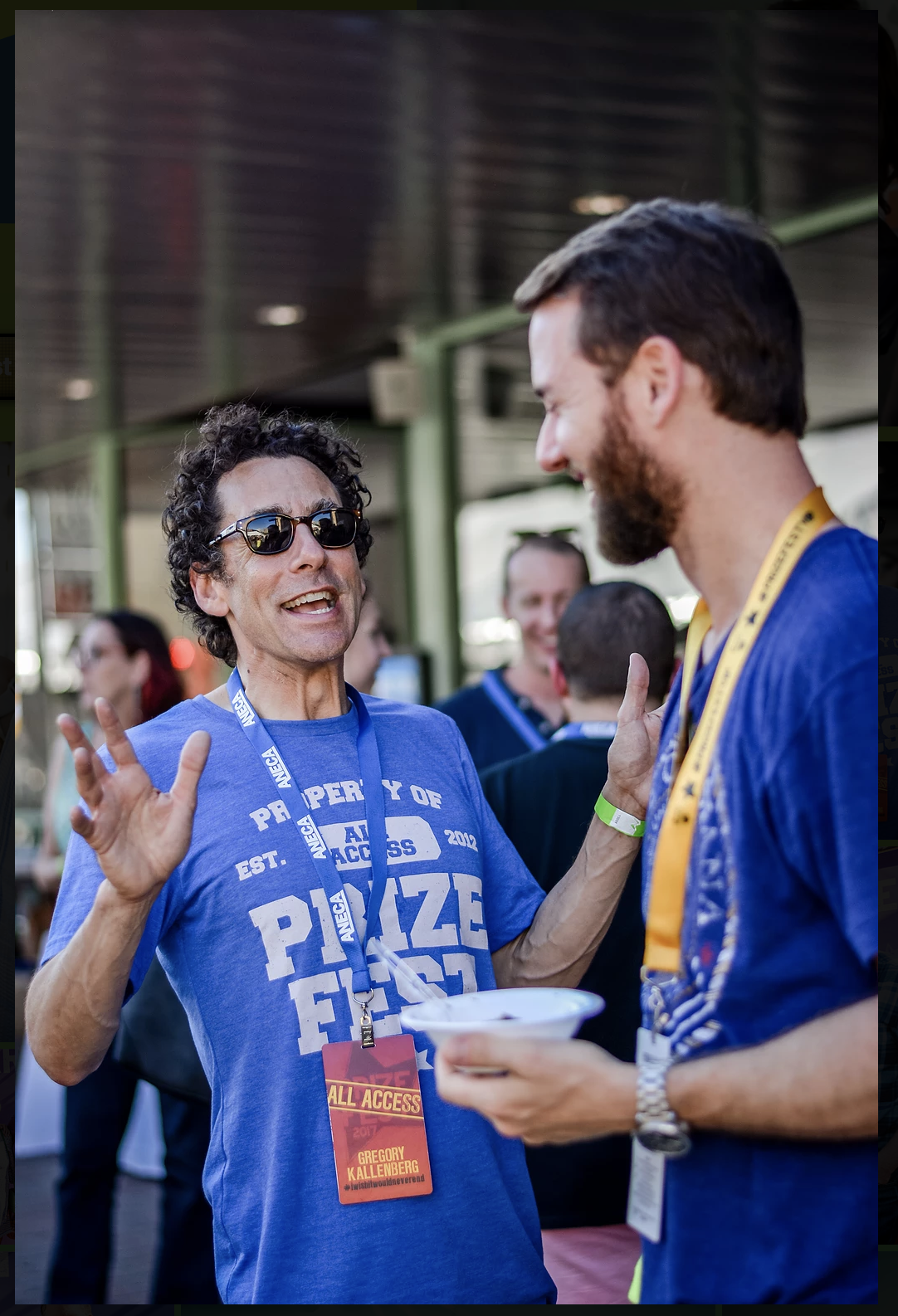 Greg @ LA Film Prize 2017 - Courtesy Lemontiki