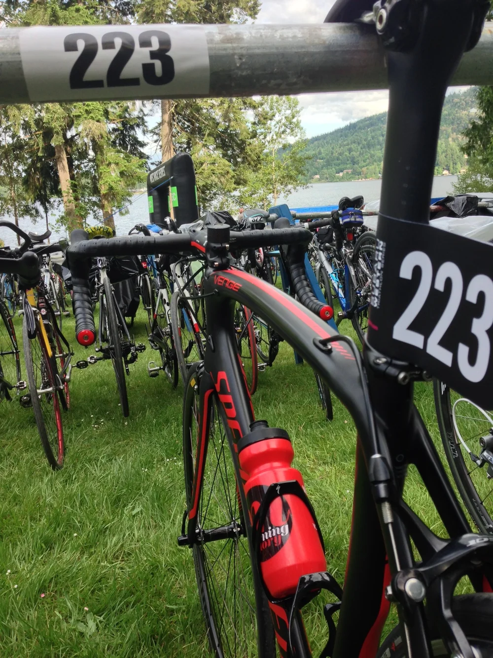 Bike 223 is racked and ready!