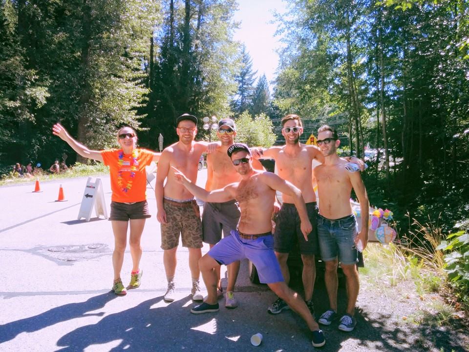 The "Irontribe", Ironman Canada (Whistler), 2014 