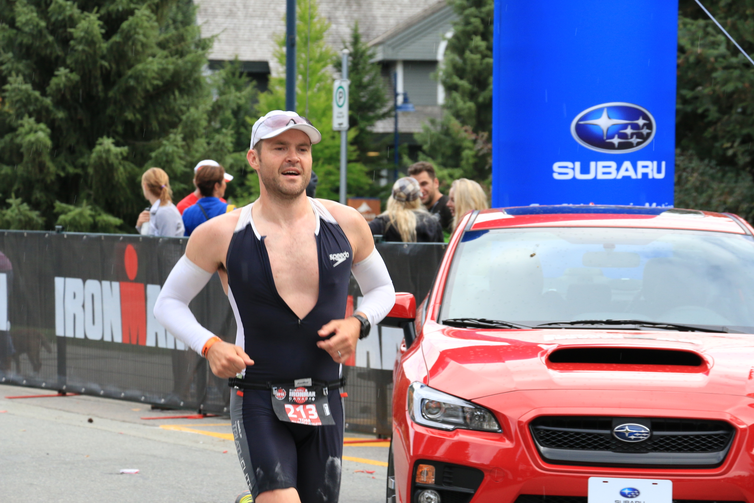 Tom Waller with a couple hundred metres to go