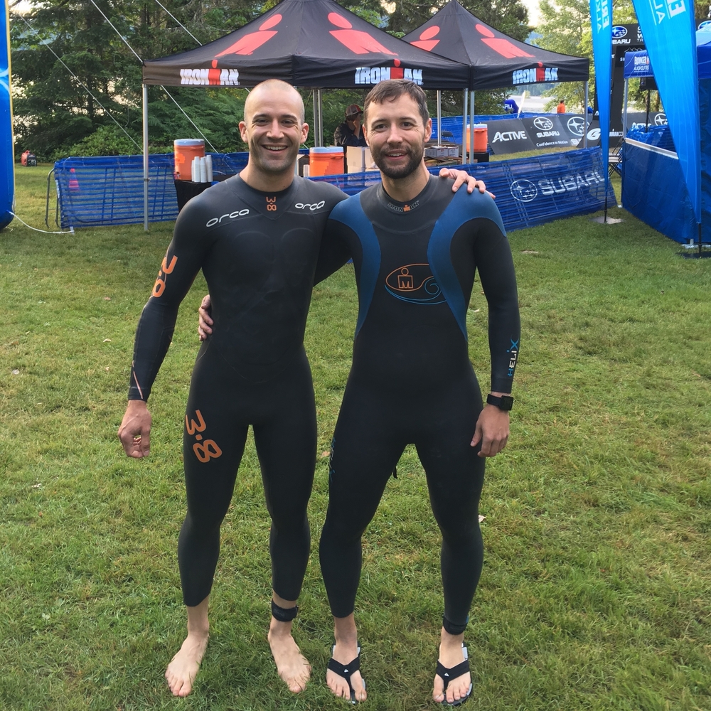 Plenty of time for the wetsuit change