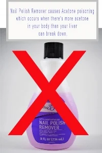 Traditional Nail Polish Remover Causes Acetone Polish