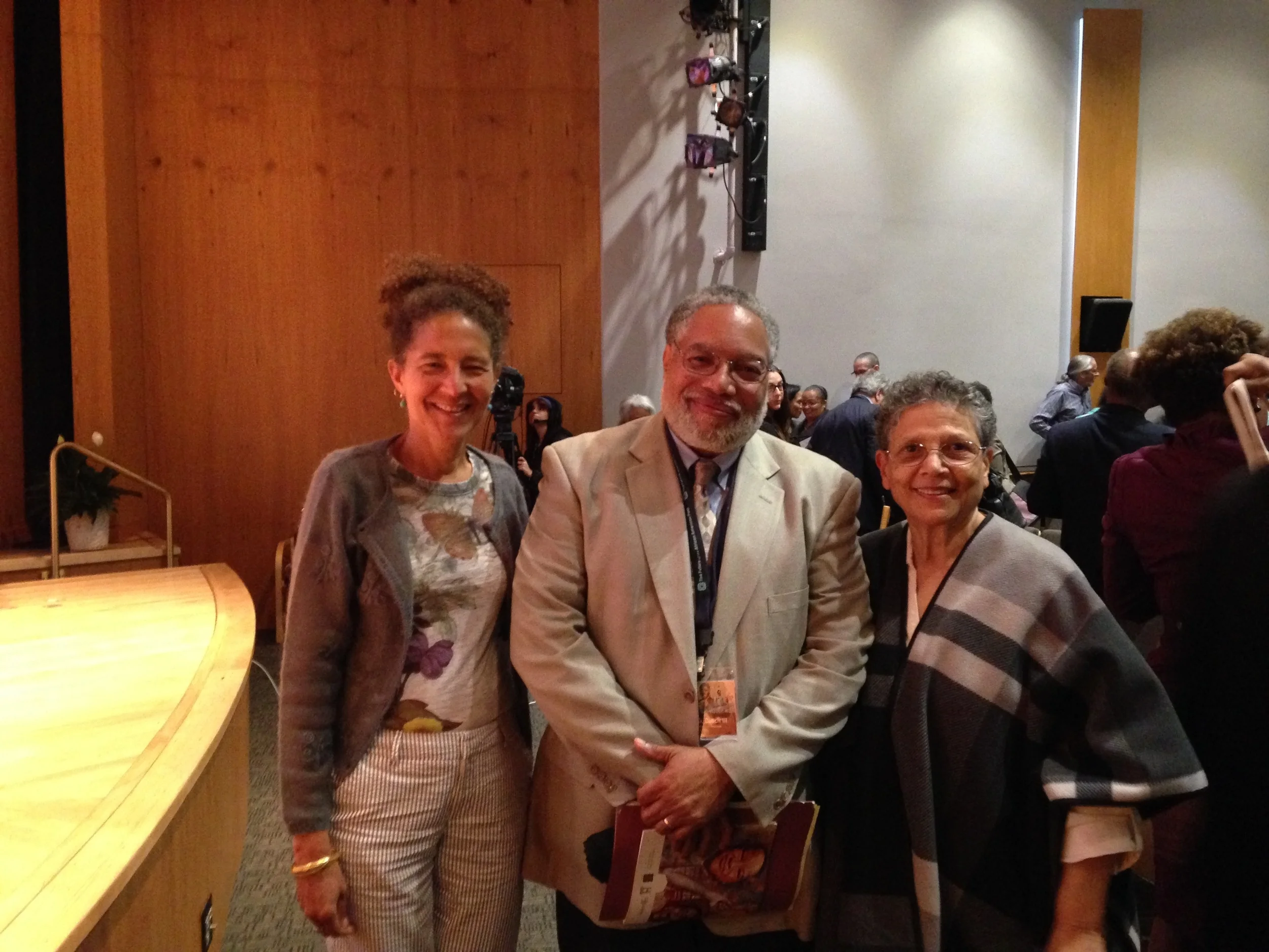 Drs. Alison Jefferson, Lonnie Bunch & Amina Hassan