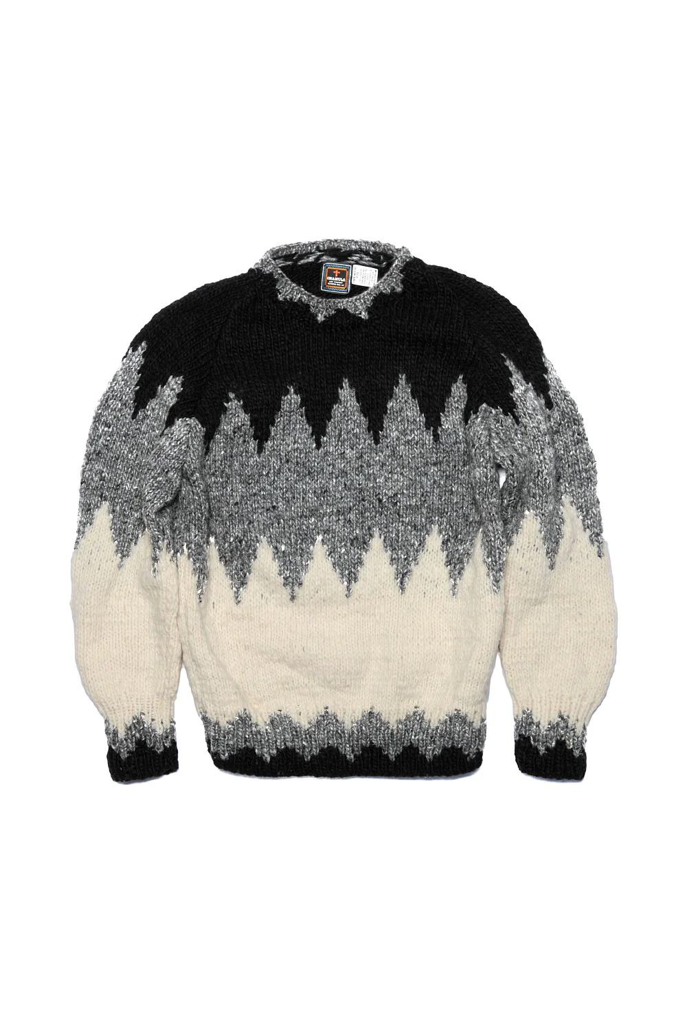 CHS24-01 ZIGZAG PULLOVER BLACK GREY IVORY_01.jpg