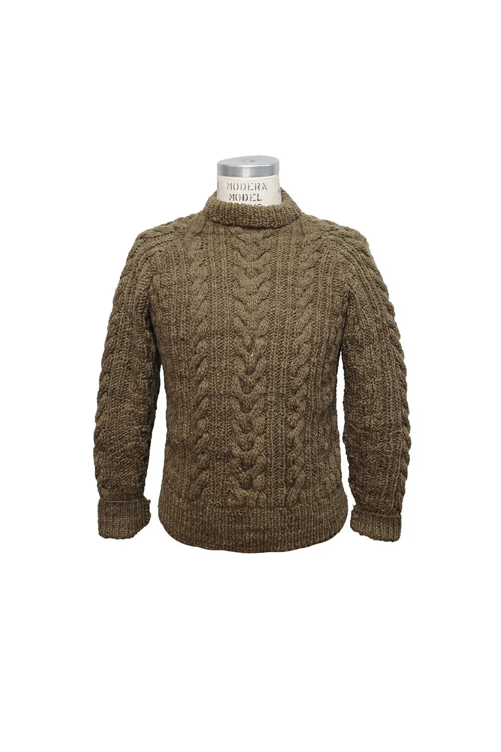 Fisherman Pullover - Factory Olive