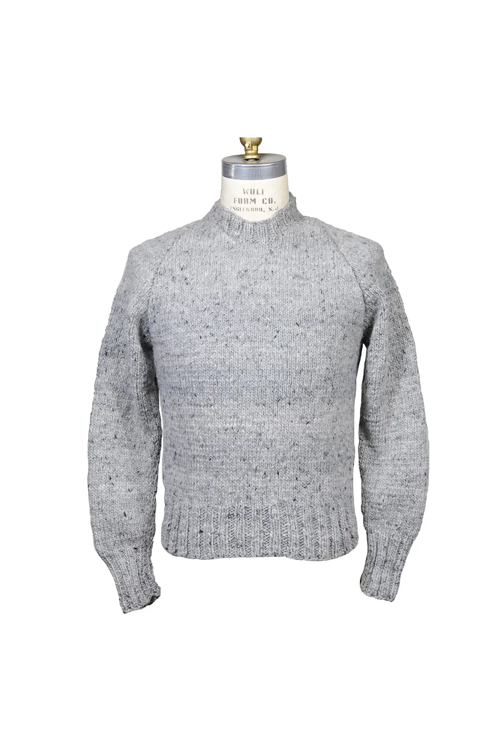 Crewneck Pullover - Pearl Grey