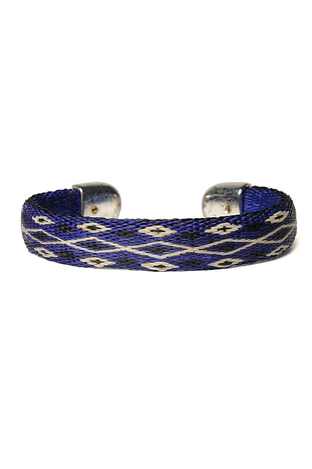 Bendable Bracelet - Blu x Wht x Blk