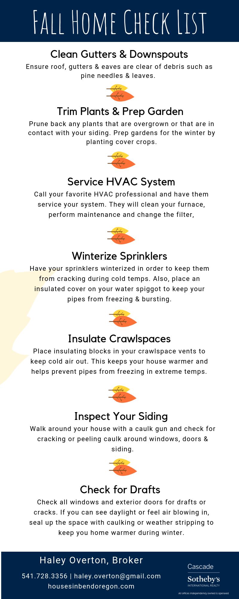 Fall Home Tips