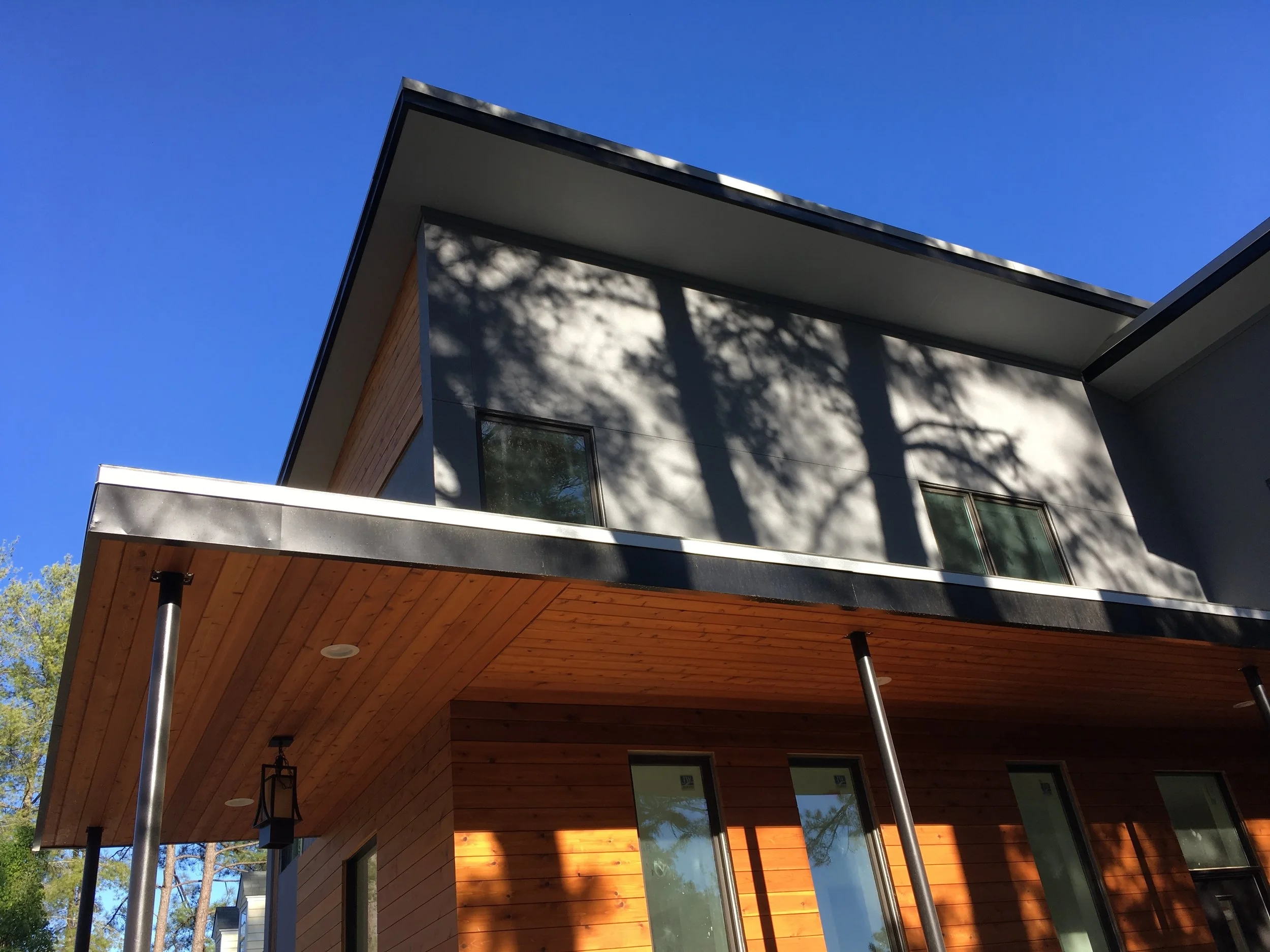 Cedar Porch Ceilings