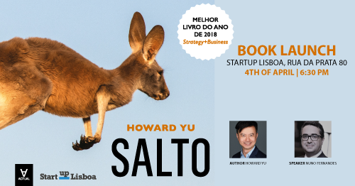 Lançamento do livro "Salto"  Book launch "Leap"