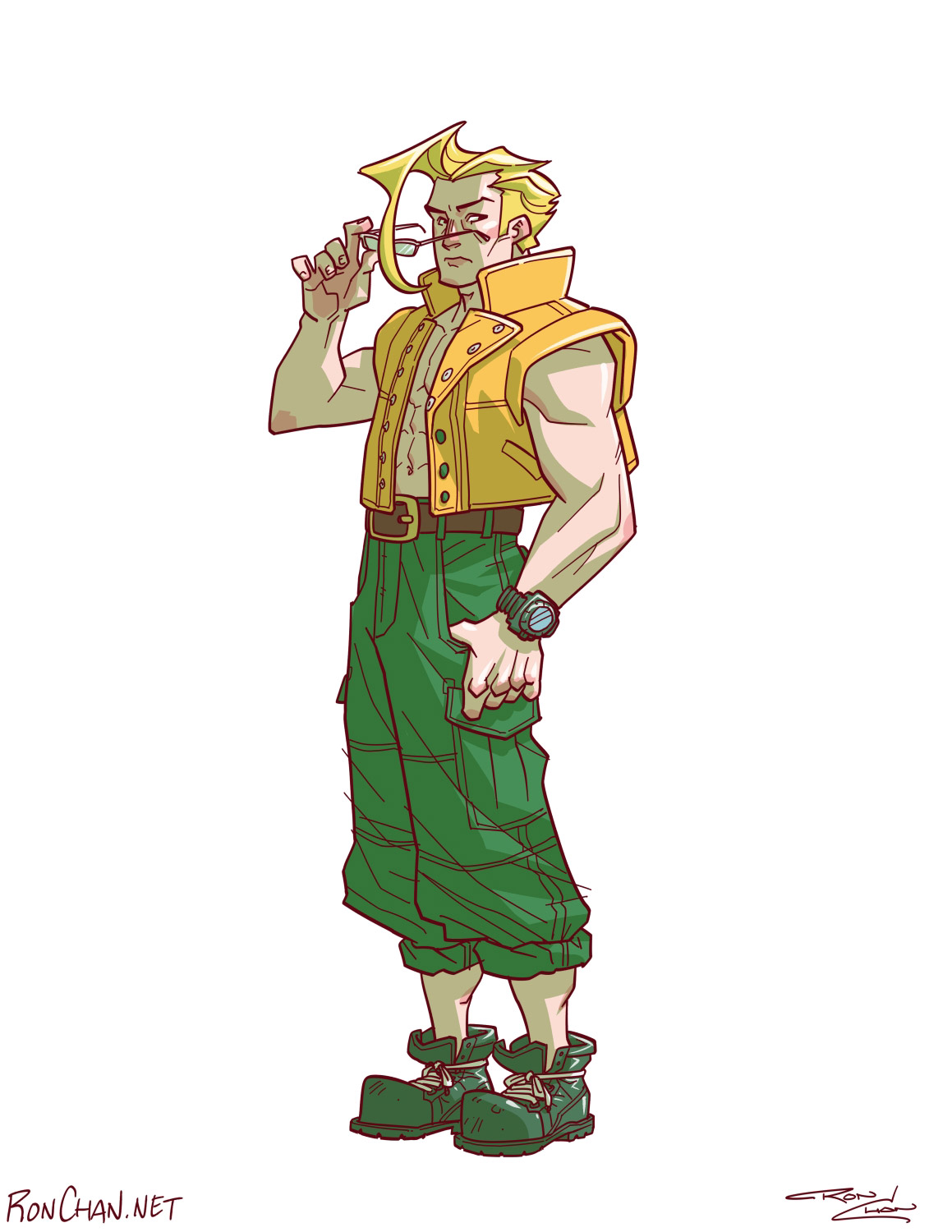 Street Fighter Alpha 3 Cast — Ron Chan