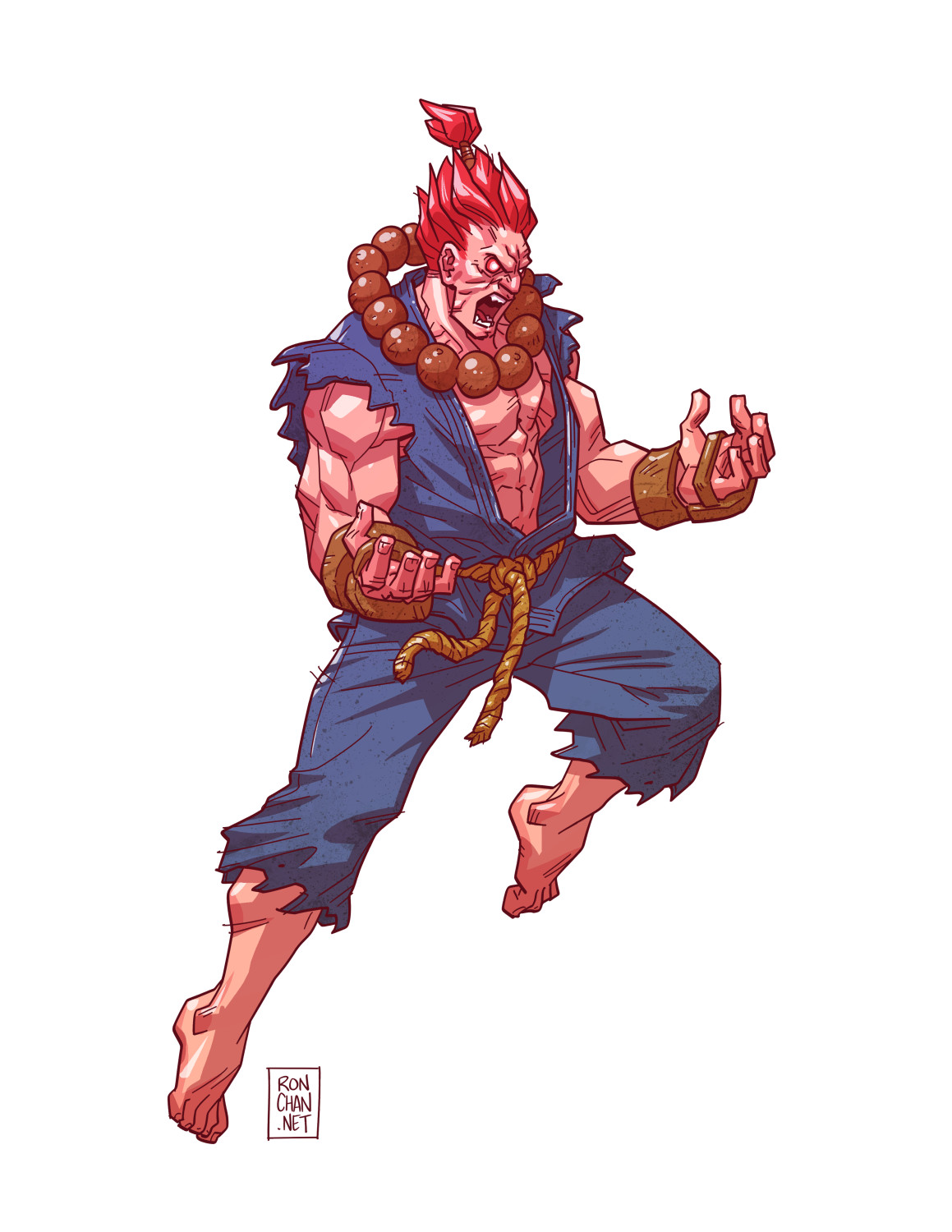 Street Fighter Alpha 3 (Akuma Portrait)