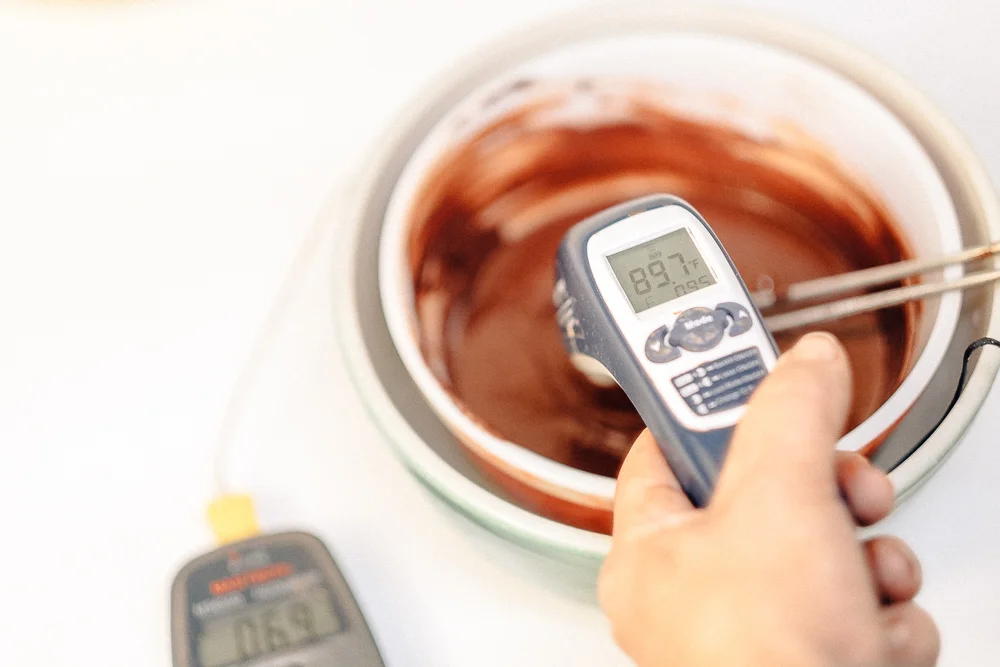 tempering chocolate