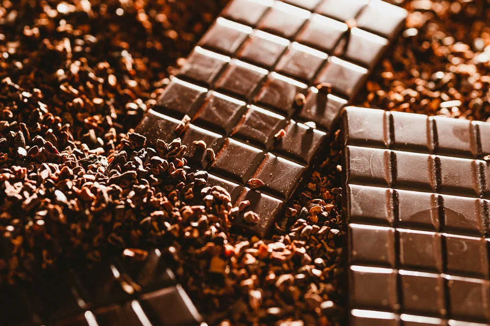 properly tempered chocolate