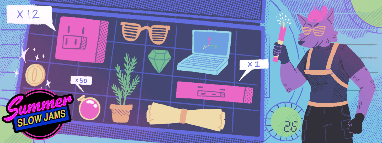 Summer Slow Jams: "Inventory Games" Showcase Stream