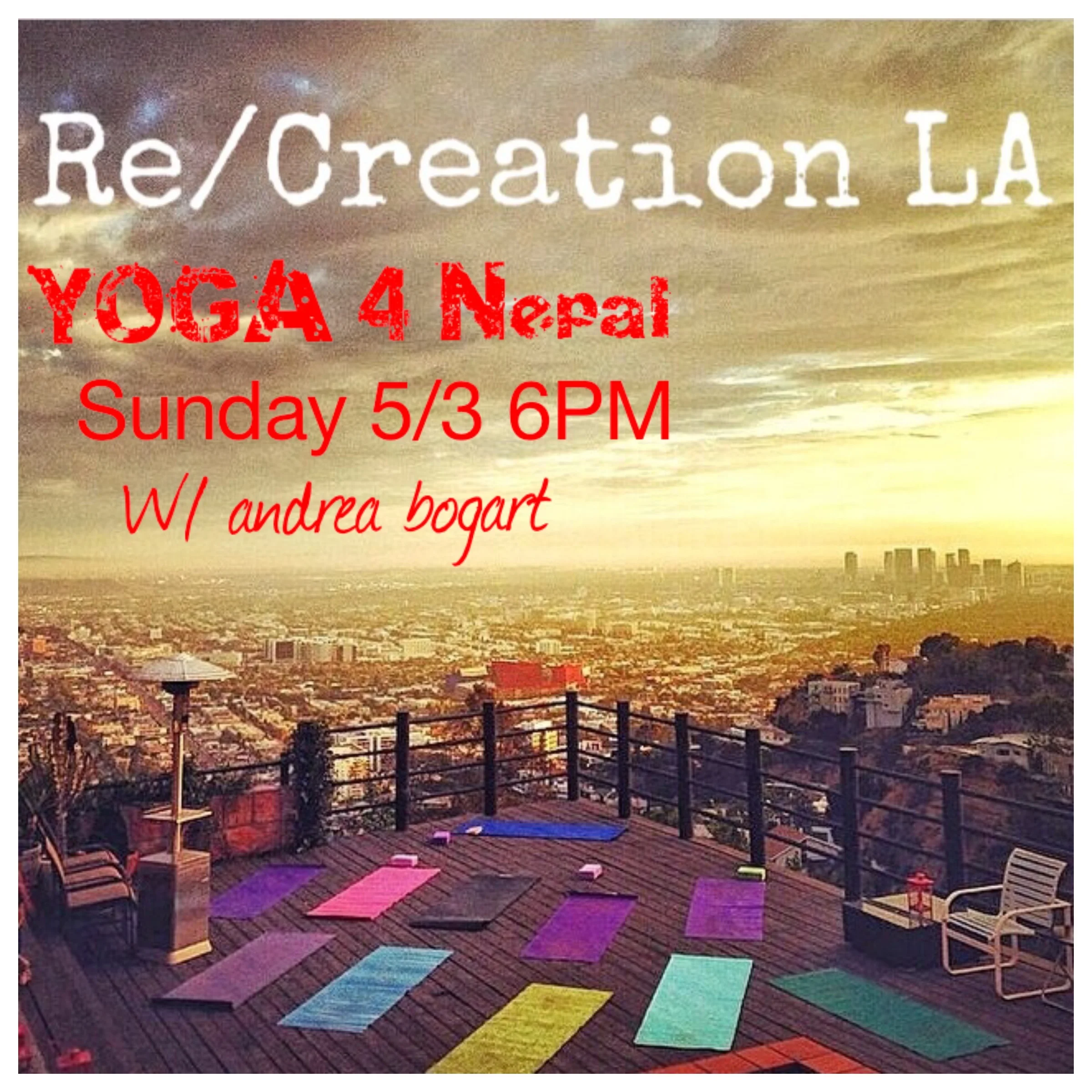 Yoga 4 Nepal Earthquake Fundraiser