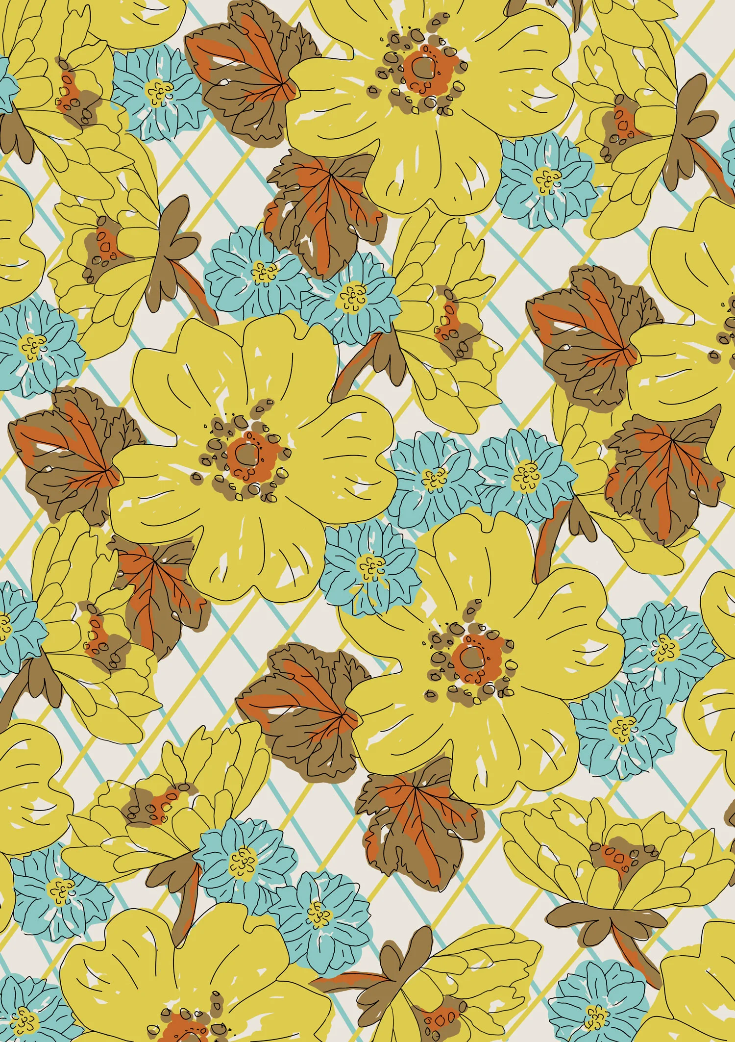 Design-Loose-Flowers-Leaves-12x17ver-Yellow-&-Aqua.jpg