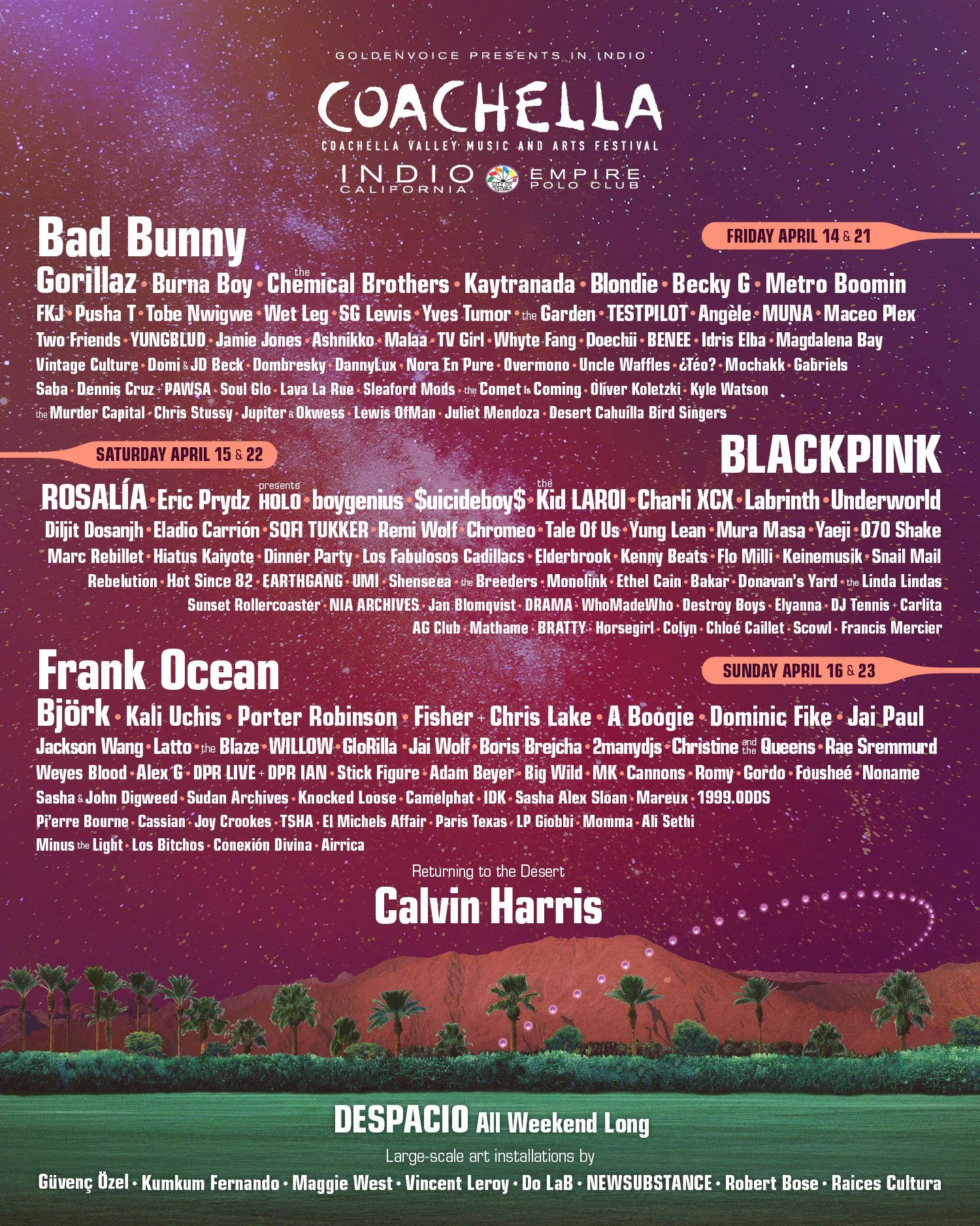 COACHELLA FOMO?
