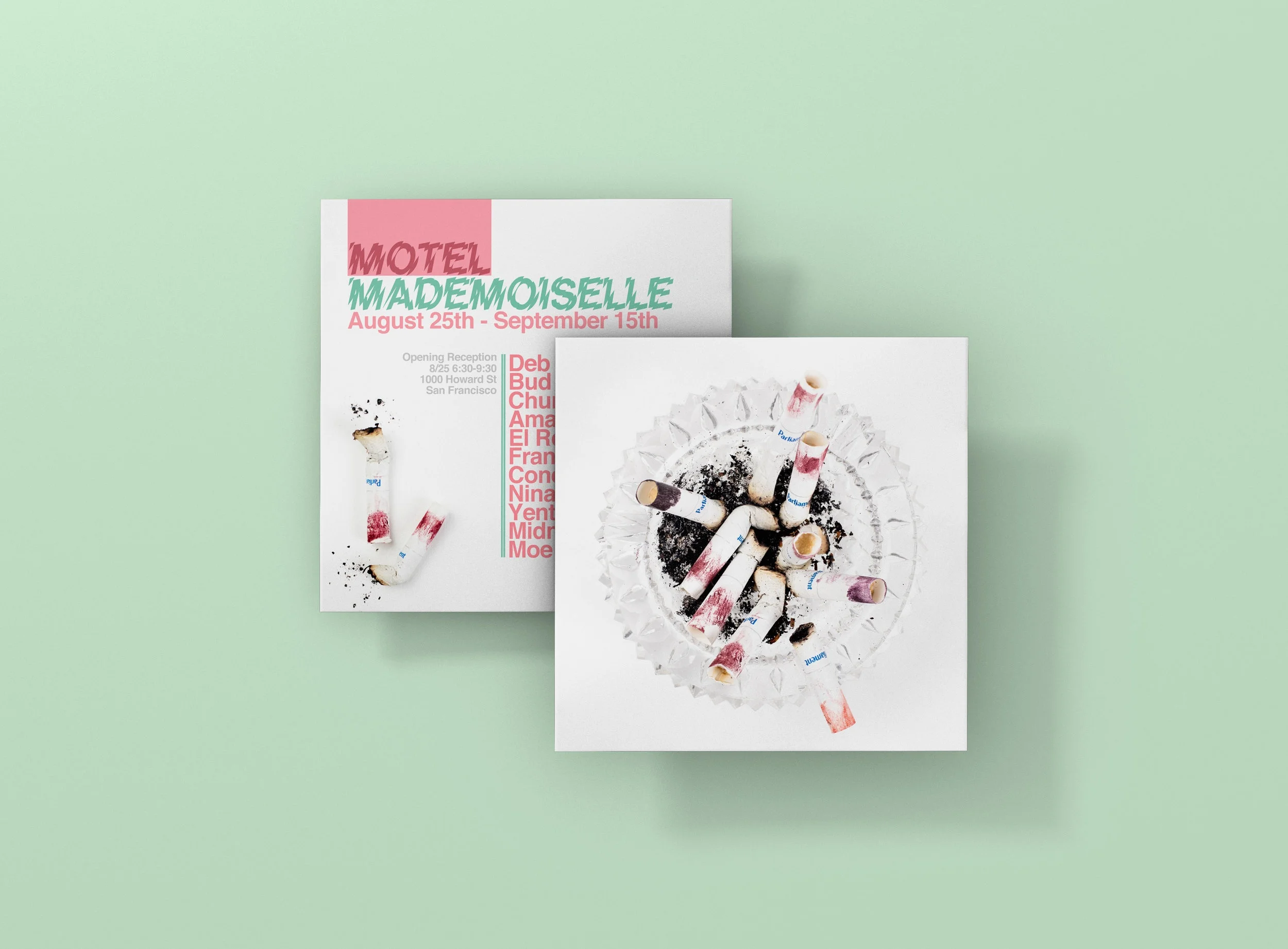 Created for 1AM SF’s all-female show "Motel Mademoiselle"