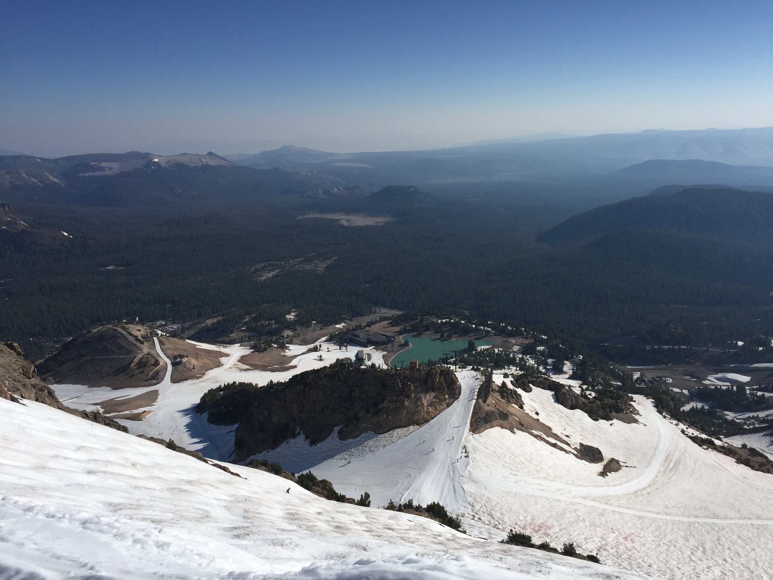 Definitely NOT the world's best skiing. Just an honestly amazing experience. Skiing in July in California. iPhone photo by HansenHouse