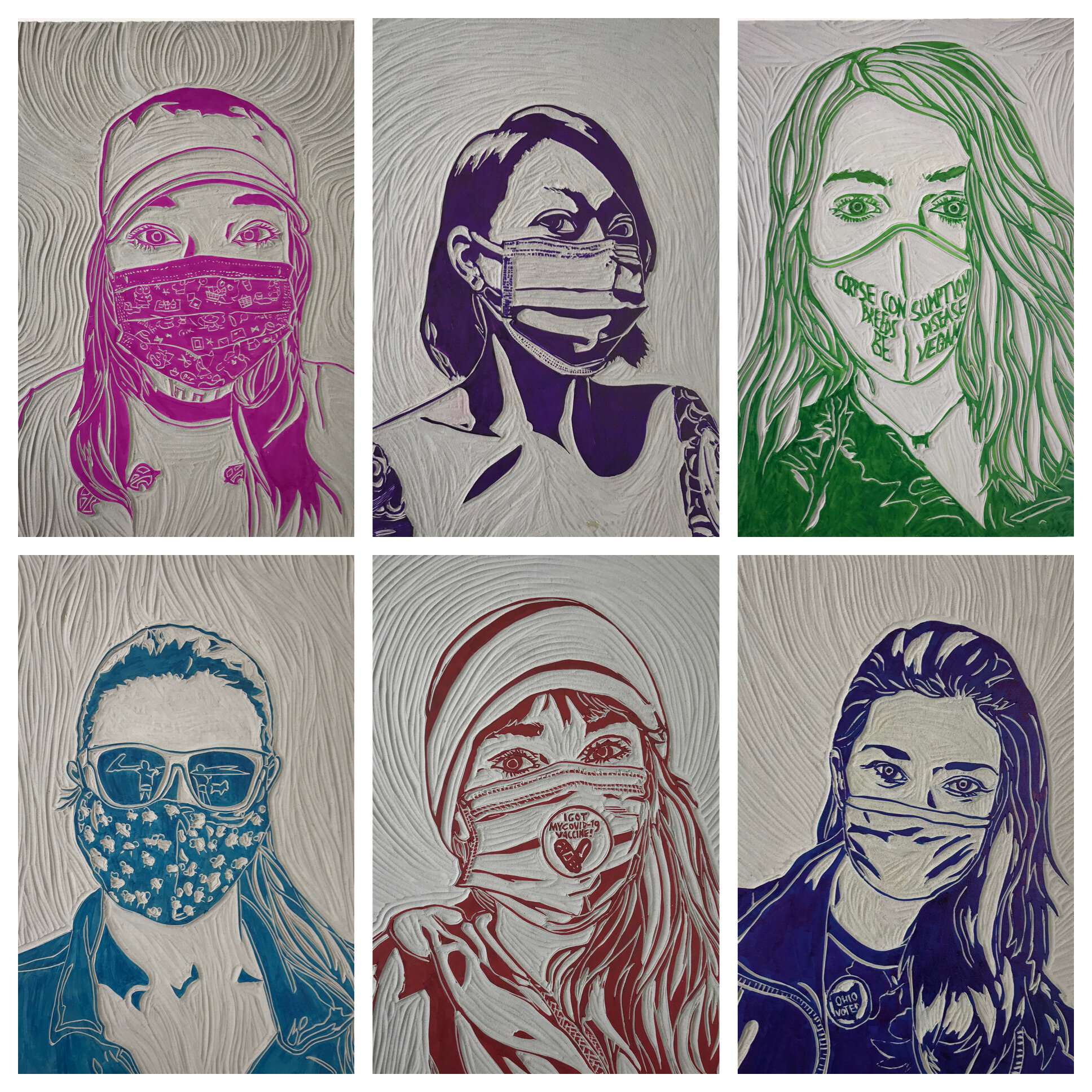 Faces in the Time of Covid