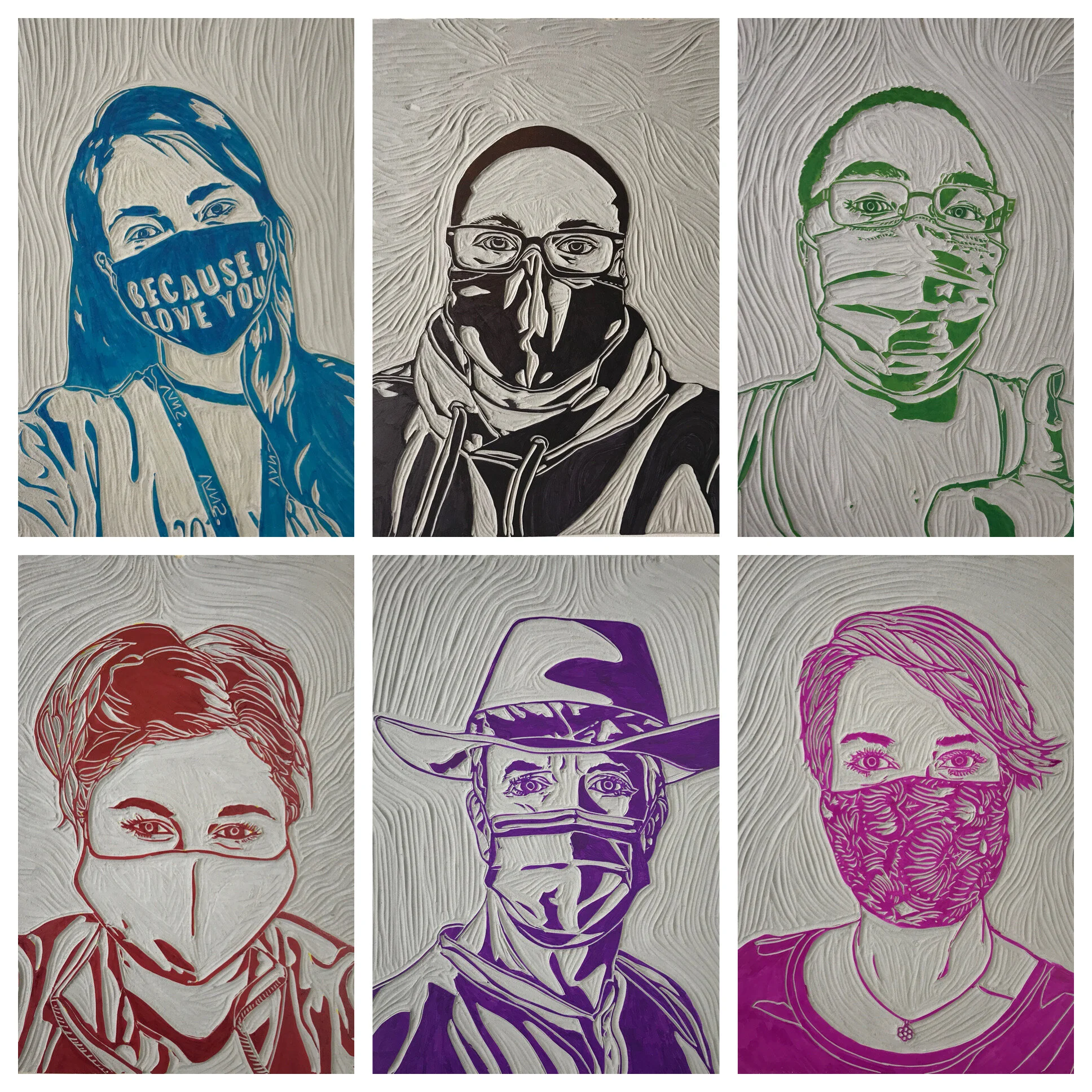 Faces in the Time of Covid