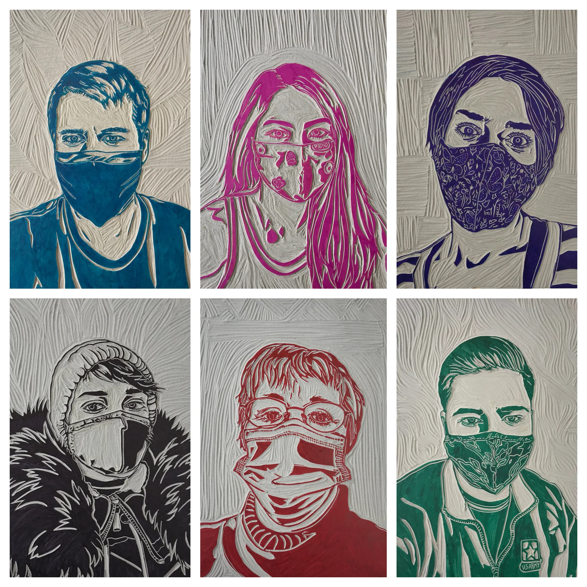 Faces in the Time of Covid