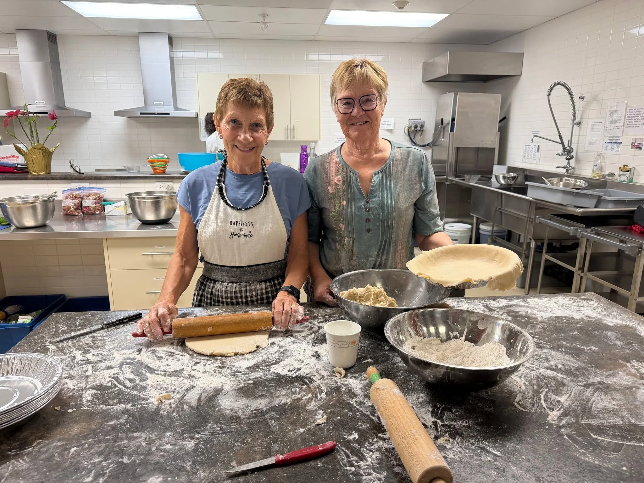 Fair booth prep is underway&hellip; and yes, we can already smell the pies! 
Thank you to our amazing bakers!