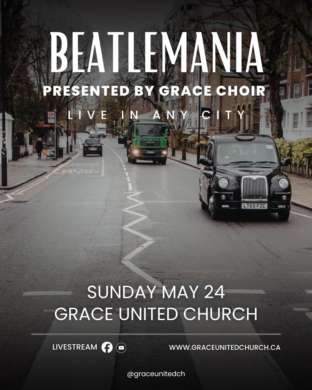 🎶 Join us this Sunday at Grace United Church for a special choir-led service: &ldquo;Beatlemania&rdquo;! 🎶

Music will be at the heart of worship as our choir and our talented music groups share their gifts in a morning inspired by the timeless son