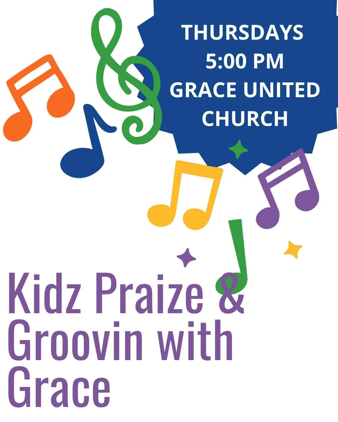🎶 Groovin&rsquo; with Grace &amp; Kidz Praiz are back! 🎶

We&rsquo;re excited to get our youth music programs started again on Thursday, September 24 at 5:00 PM! 🙌

Whether you&rsquo;ve been part of Groovin&rsquo; with Grace or Kidz Praiz before, 