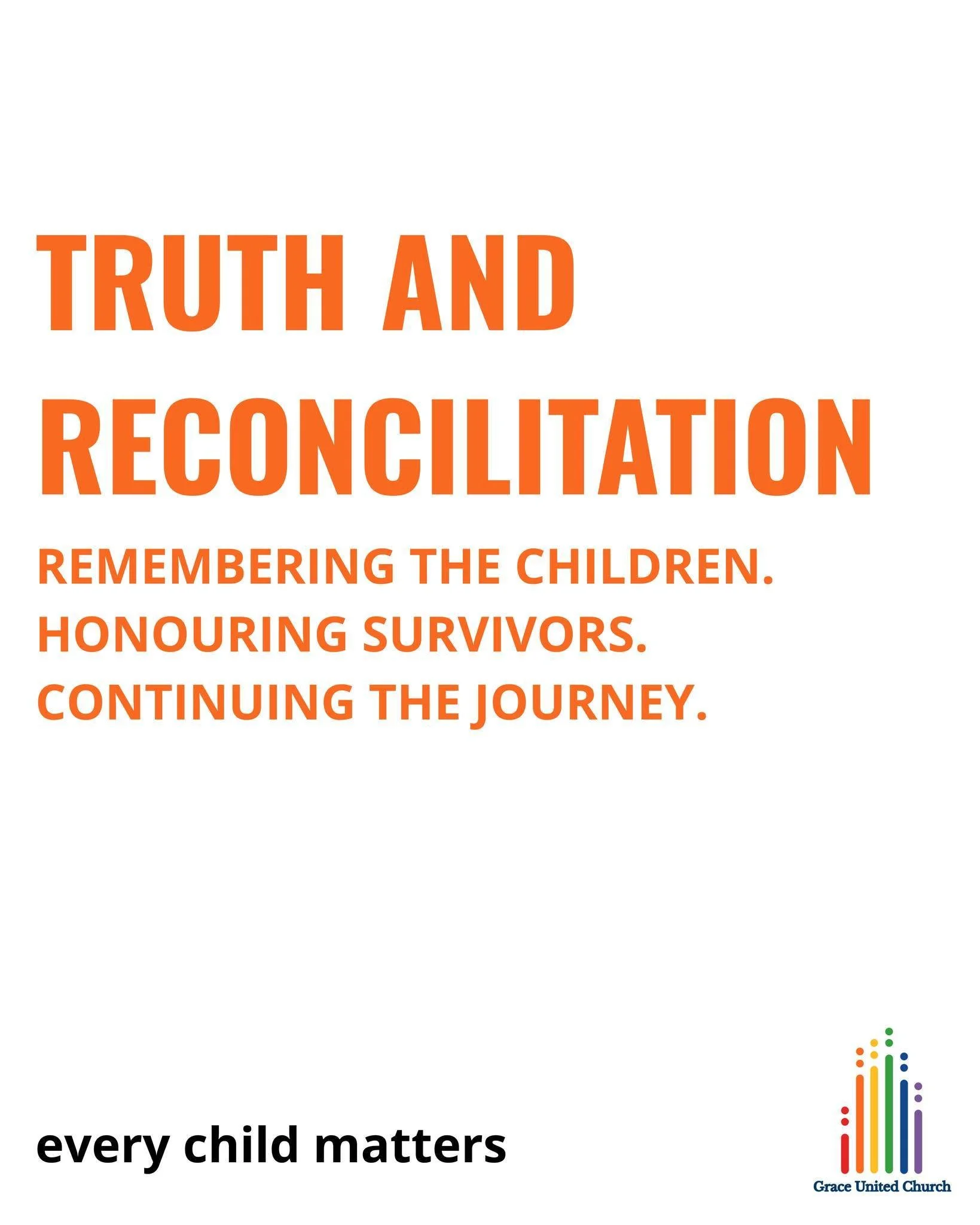 🧡 **September 30 | National Day for Truth and Reconciliation**

This Wednesday, we pause to remember the Indigenous children who were taken from their families and communities, those who never returned home, and the survivors, families, and communit