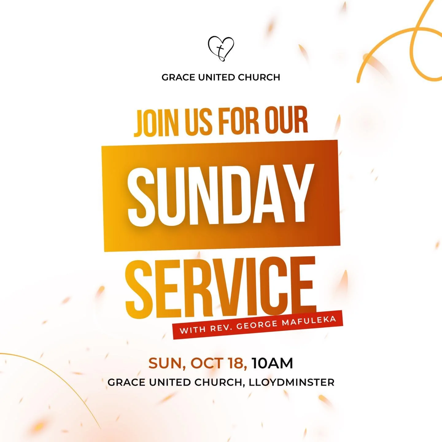 WORSHIP WITH US THIS SUNDAY 🤍

There&rsquo;s a place for you at Grace United Church!

Join us this morning at 10:00 AM as we gather for worship, reflection, and community.

⛪ Join us in person at Grace United Church
💻 Or worship with us from home t