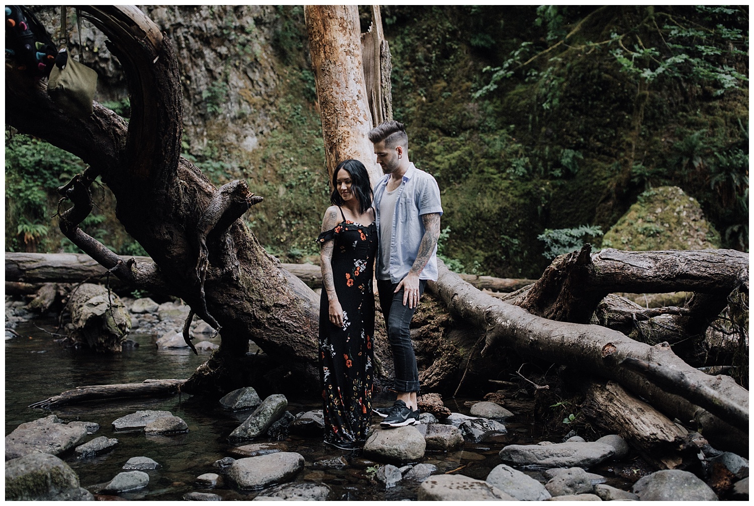 Portland Oneonta Gorge Wedding Photography