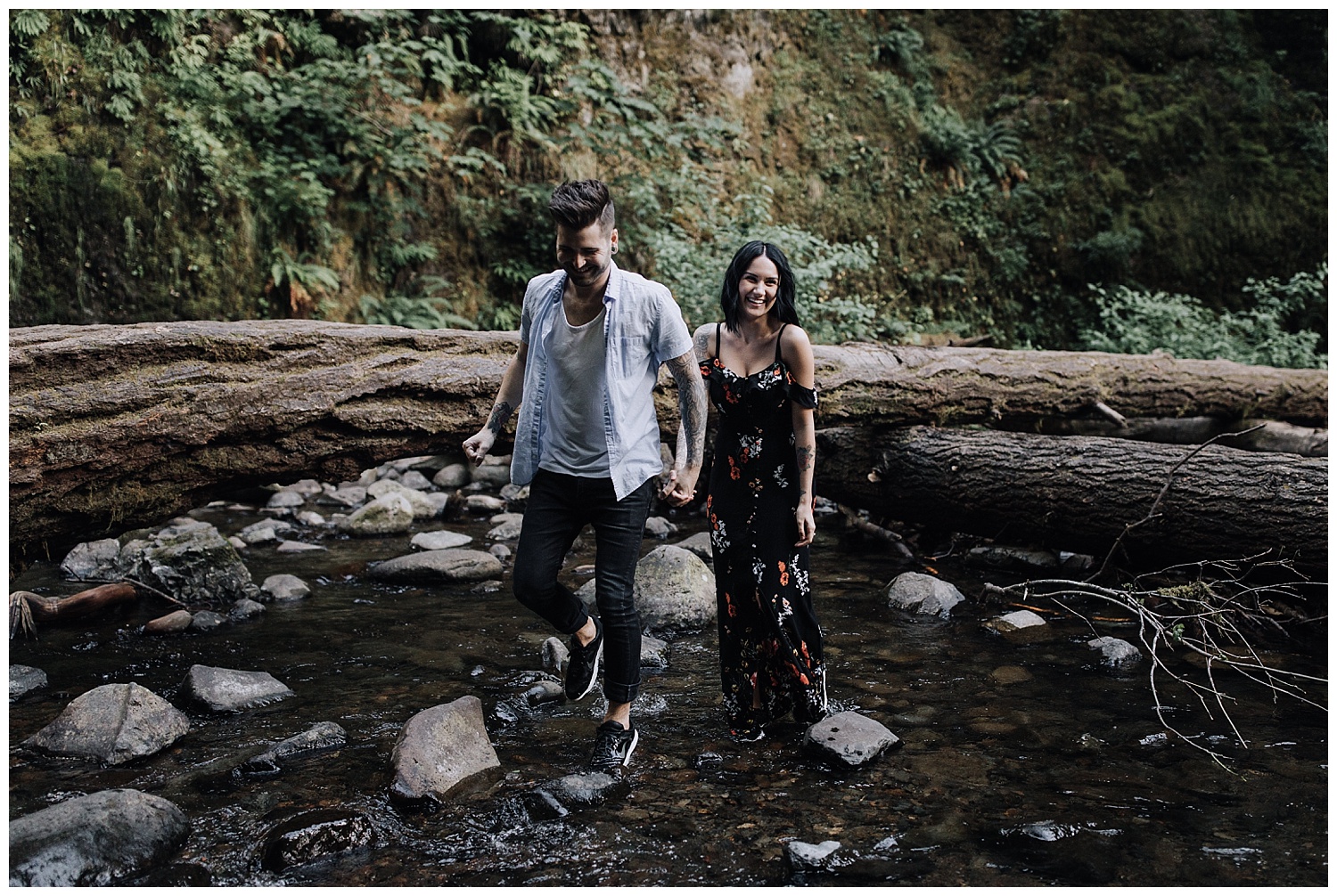 Portland Oneonta Gorge Wedding Photography