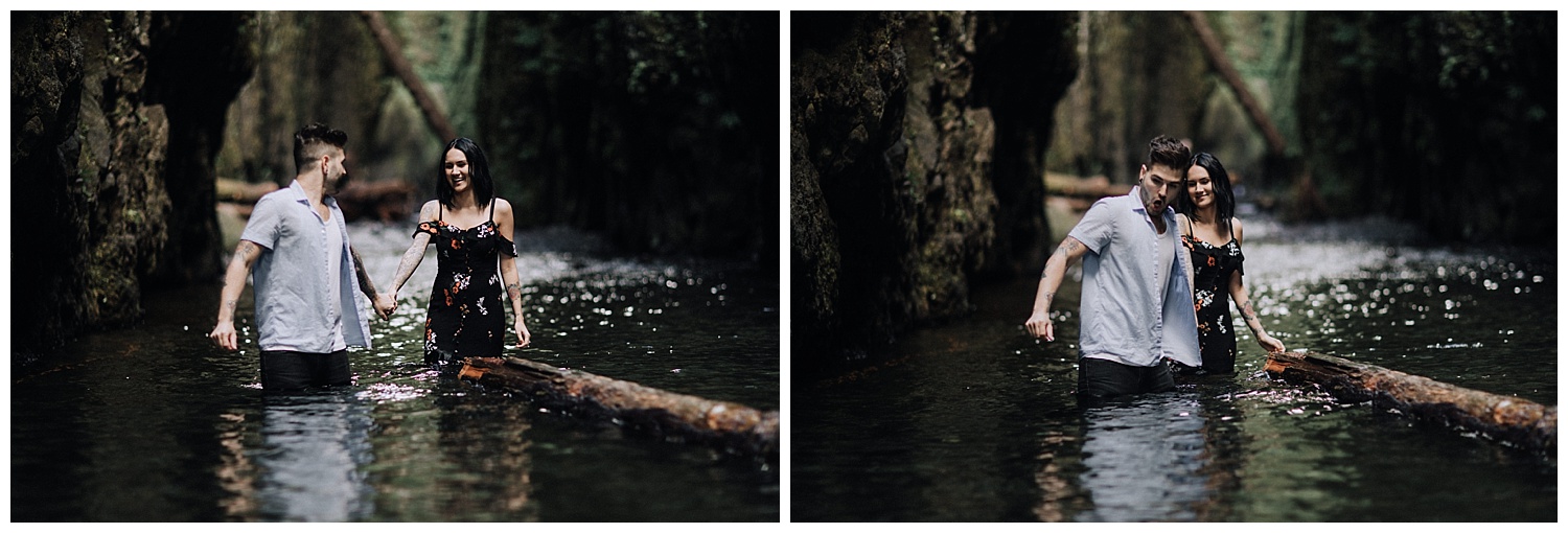 Portland Oneonta Gorge Wedding Photography