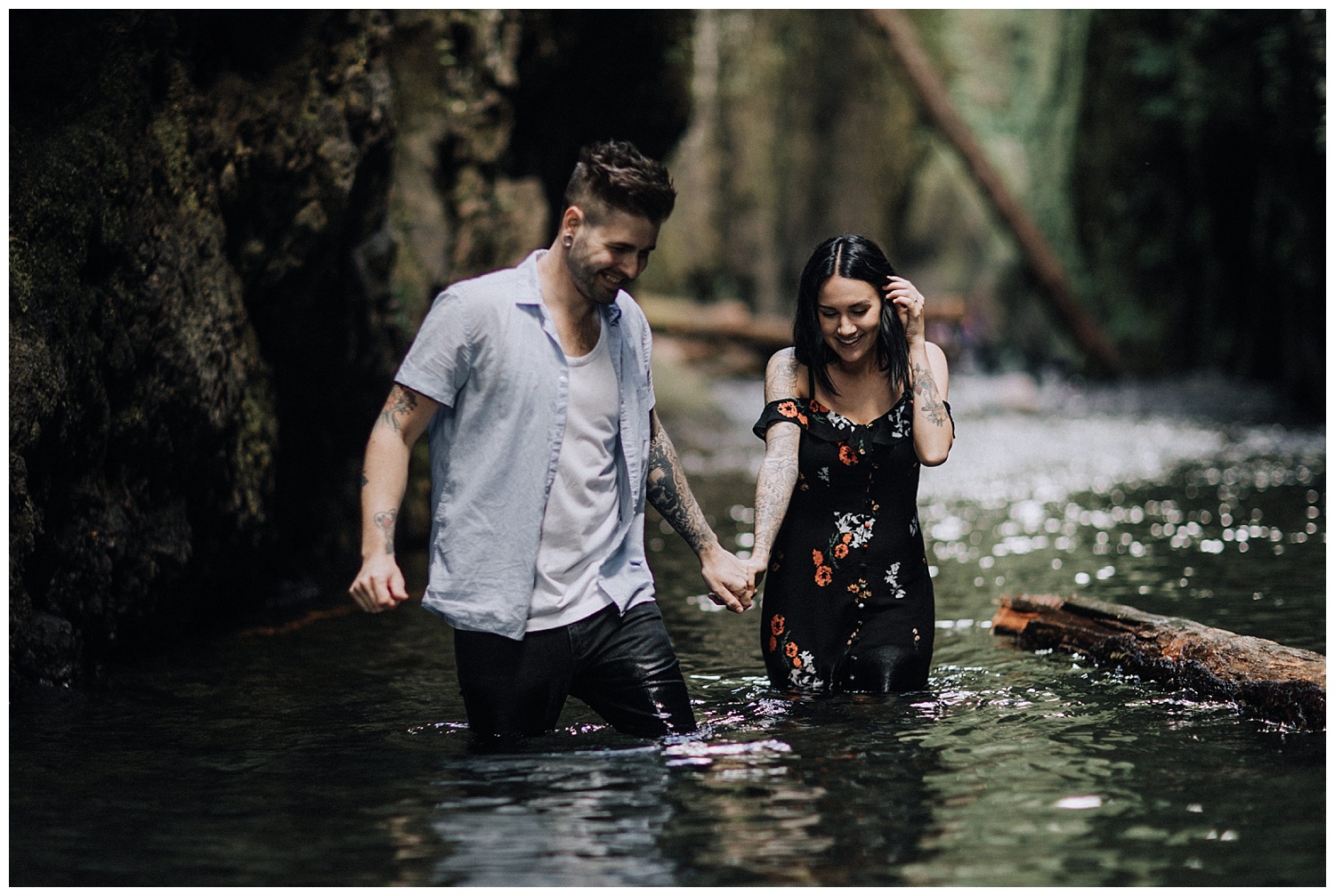 Portland Oneonta Gorge Wedding Photography
